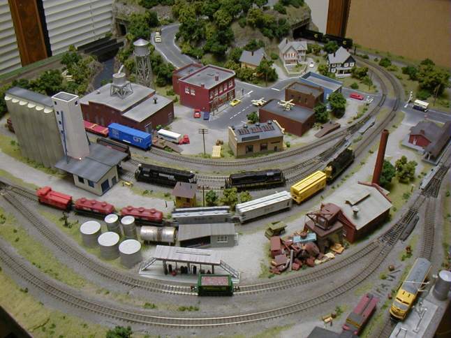 Toy Train Layout Plans HO Train Section Layouts